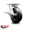 Service Caster 6 Inch Kingpinless Polyolefin Wheel Swivel Caster with Brake SCC-KP30S620-POR-SLB - alternate 5